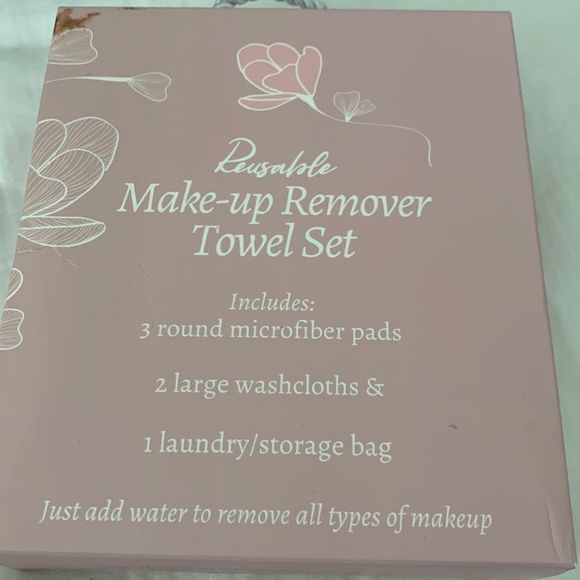 NIB, Lily Eden Reusable Make-up Remover Towel Set - Picture 4 of 8